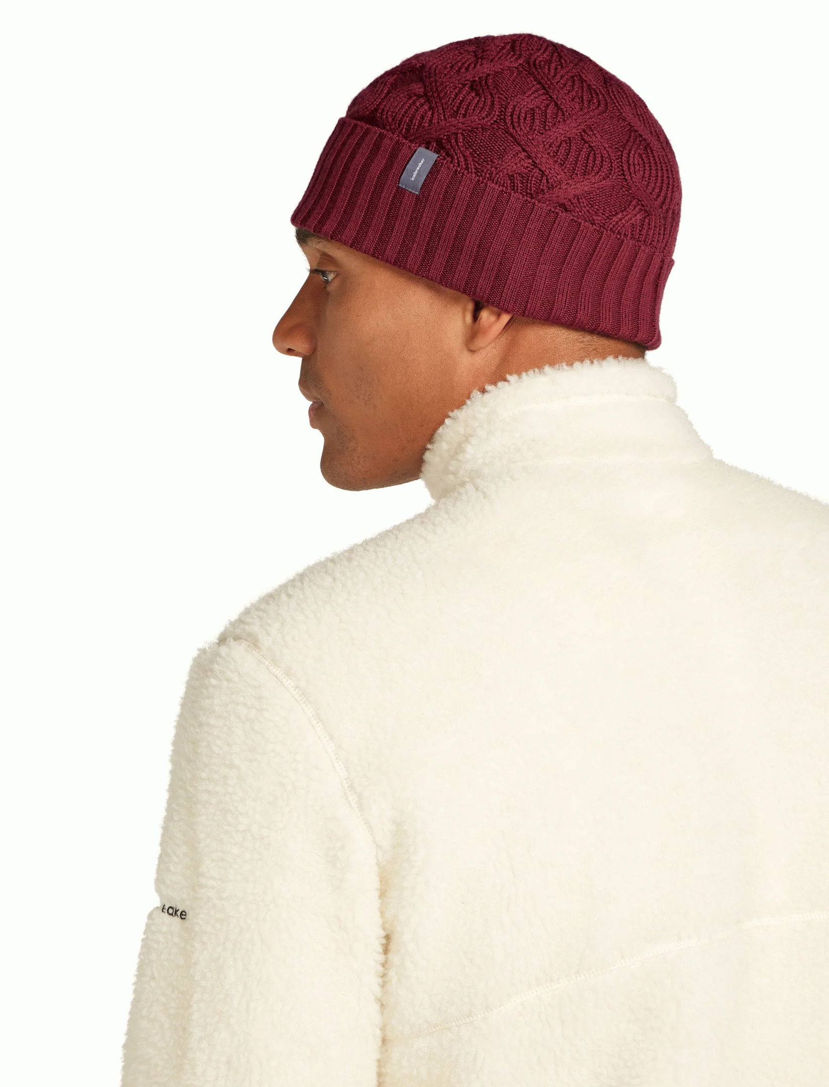 U Mer Cable Knit Beanie - Image 10