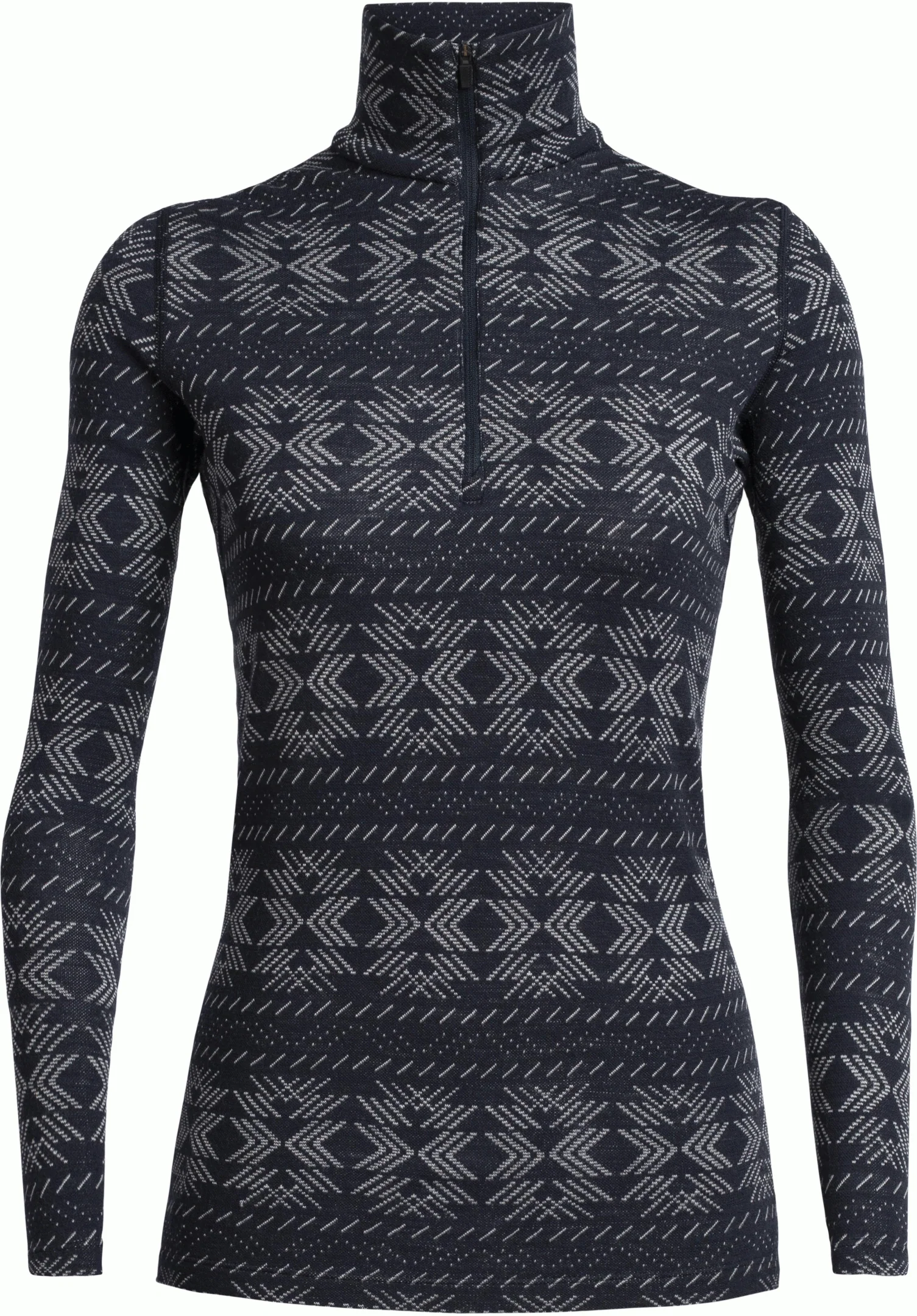 W 250 Vertex LS Half Zip Crystalline