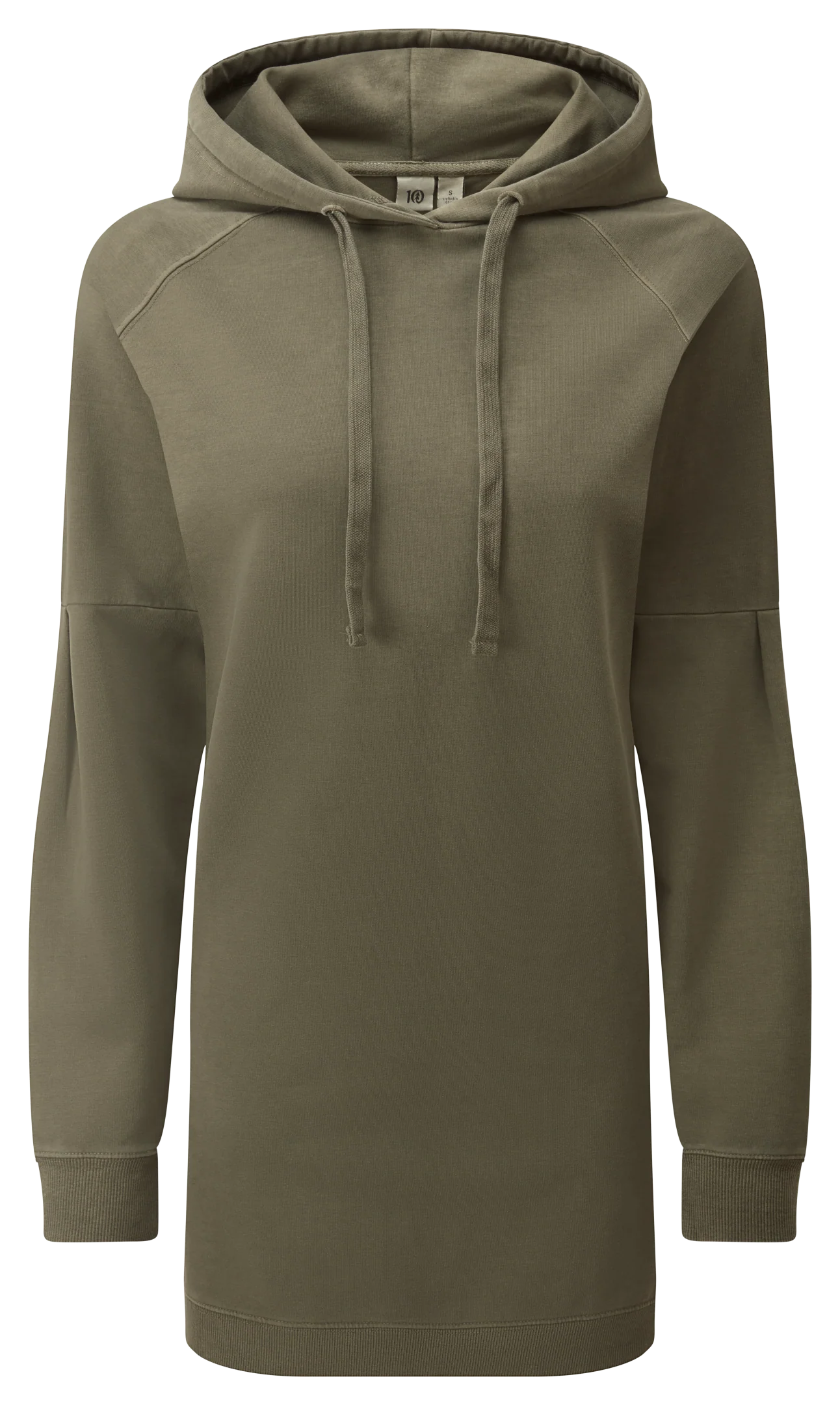 W FRENCH TERRY HOODIE DRESS