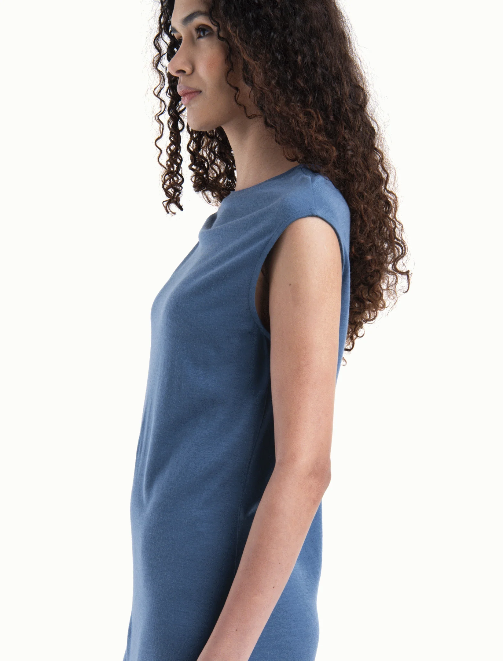Women Merino 200 Granary Sleeveless Dress - Image 2