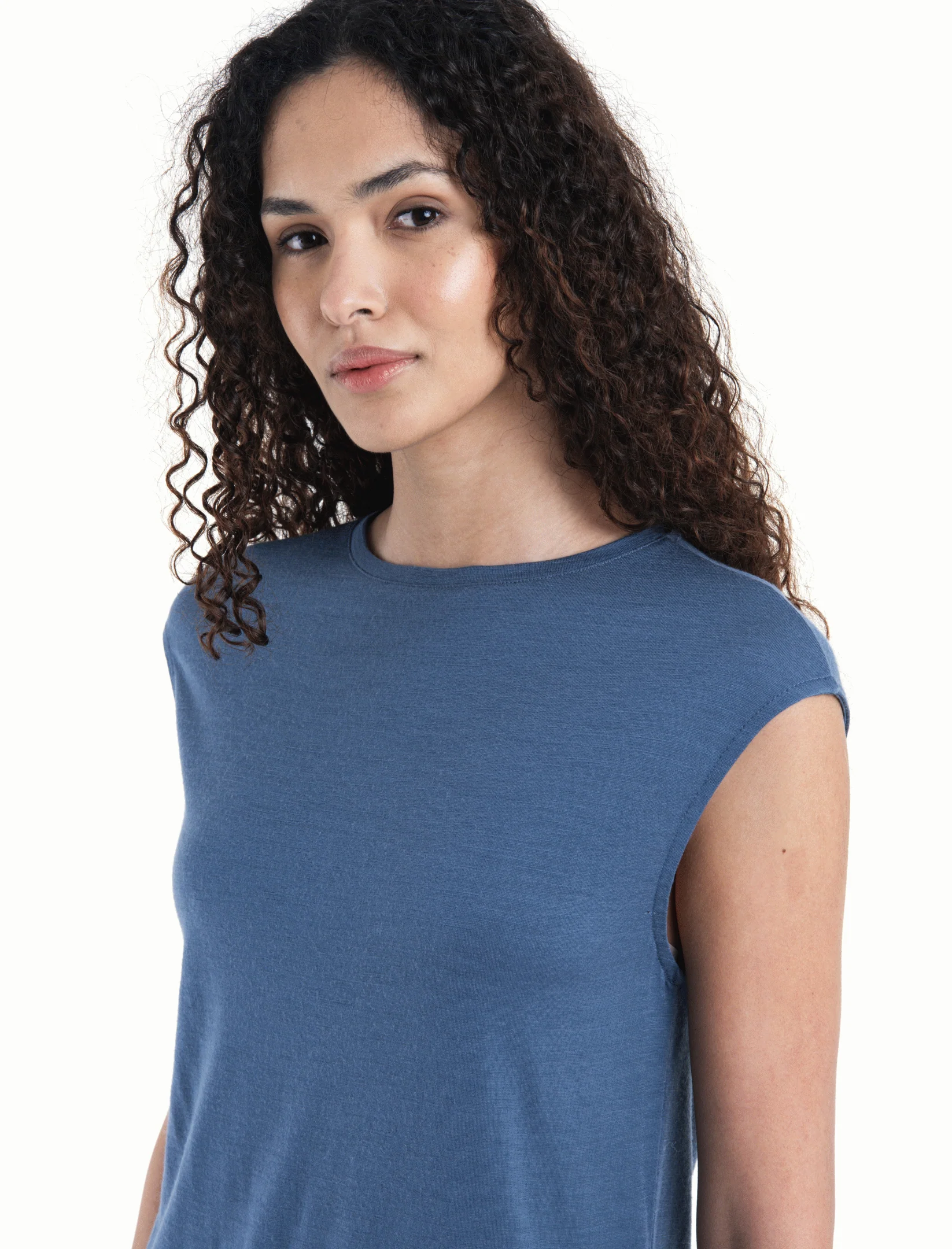 Women Merino 200 Granary Sleeveless Dress - Image 3