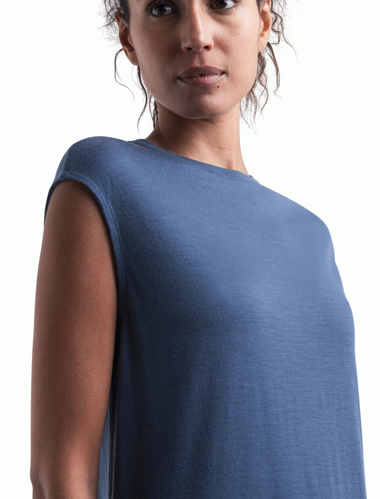 Women Merino 200 Granary Sleeveless Dress - Image 4