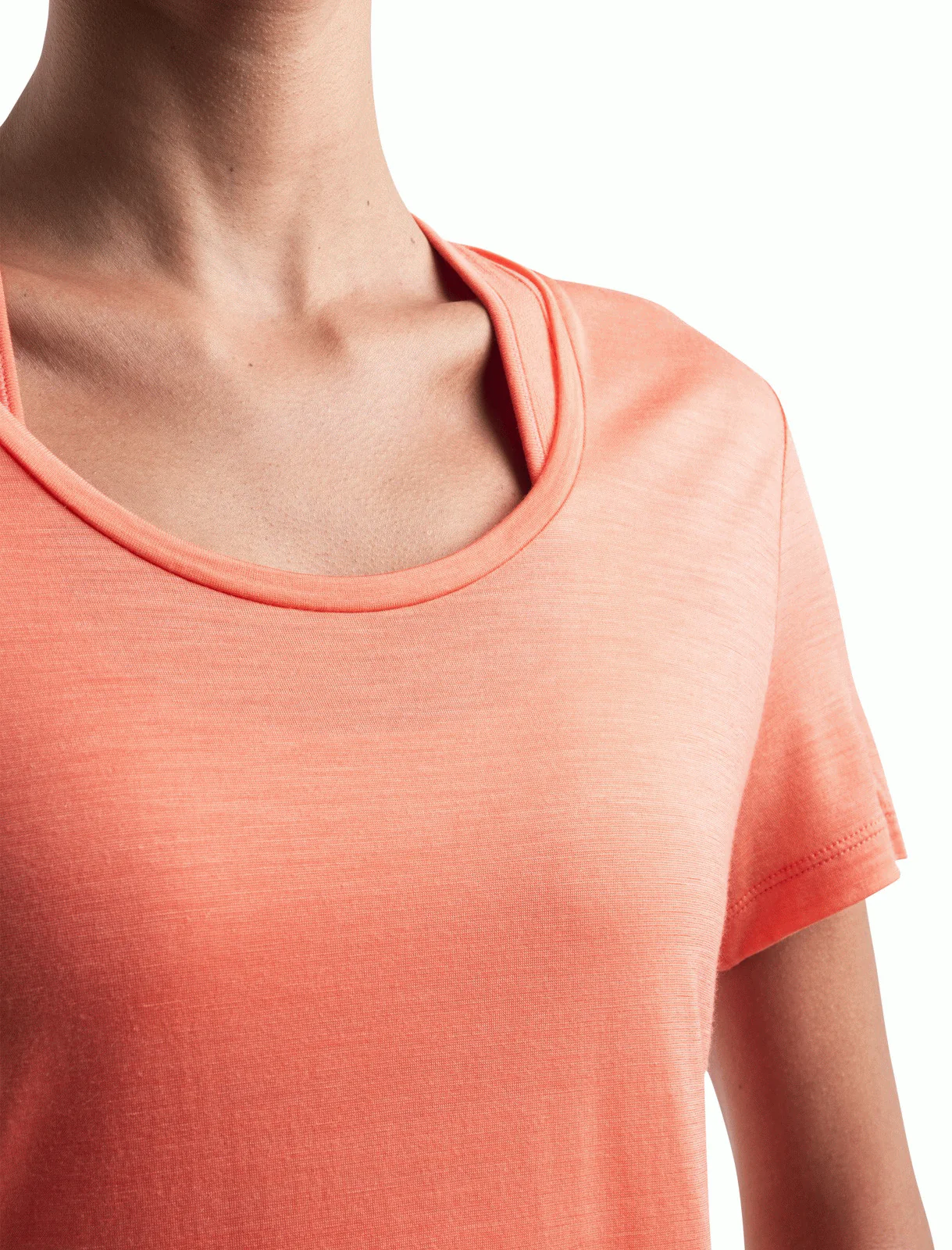 Women Merino Blend 125 Cool-Lite™ Sphere SS Scoop Tee