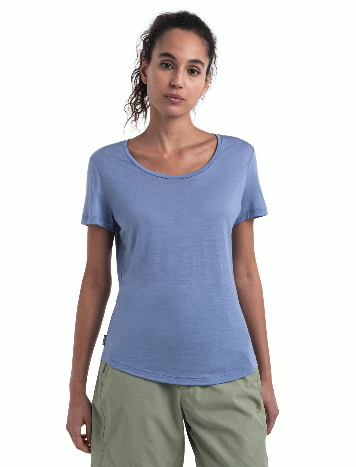 Women Merino Blend 125 Cool-Lite™ Sphere SS Scoop Tee - Image 11