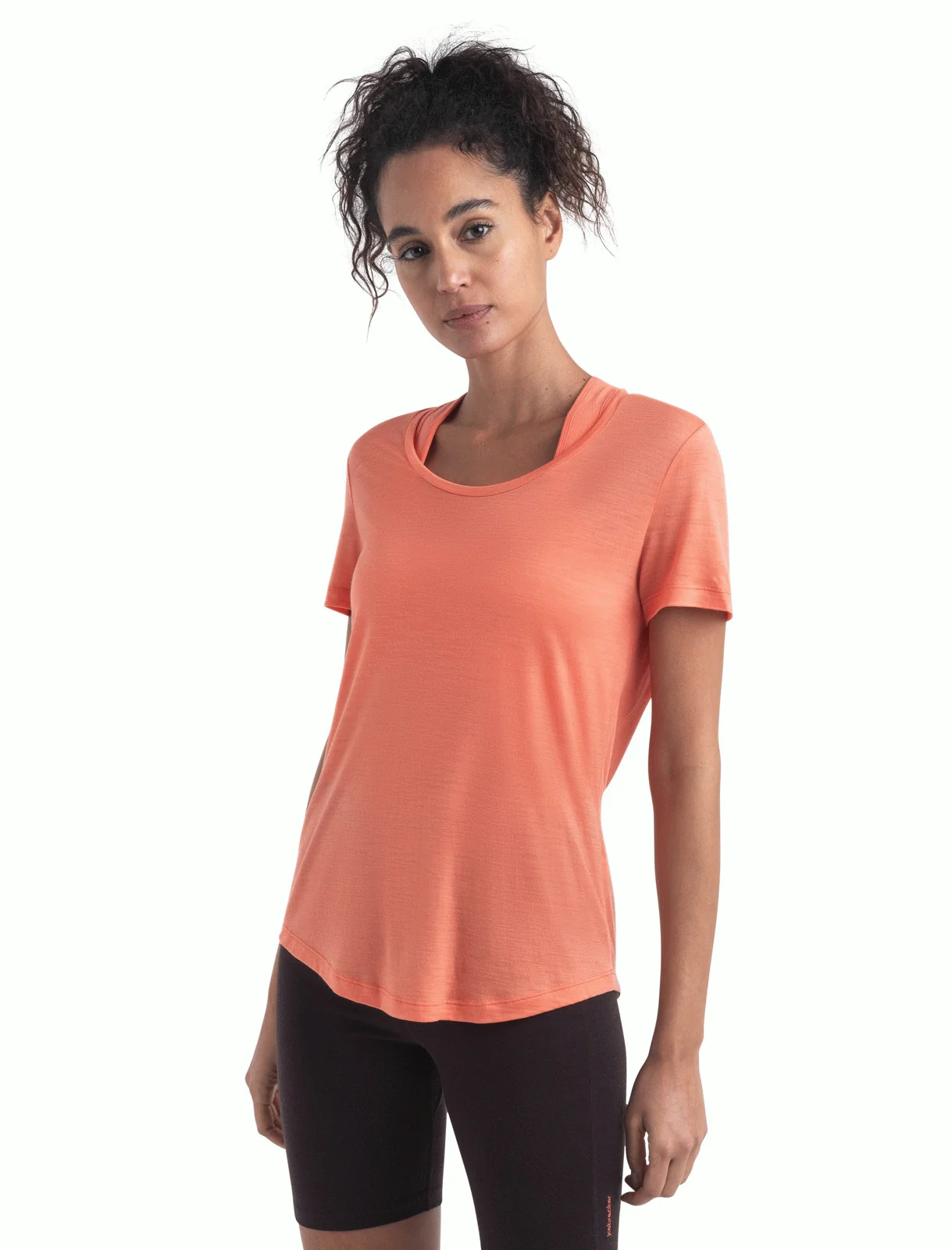 Women Merino Blend 125 Cool-Lite™ Sphere SS Scoop Tee - Image 5