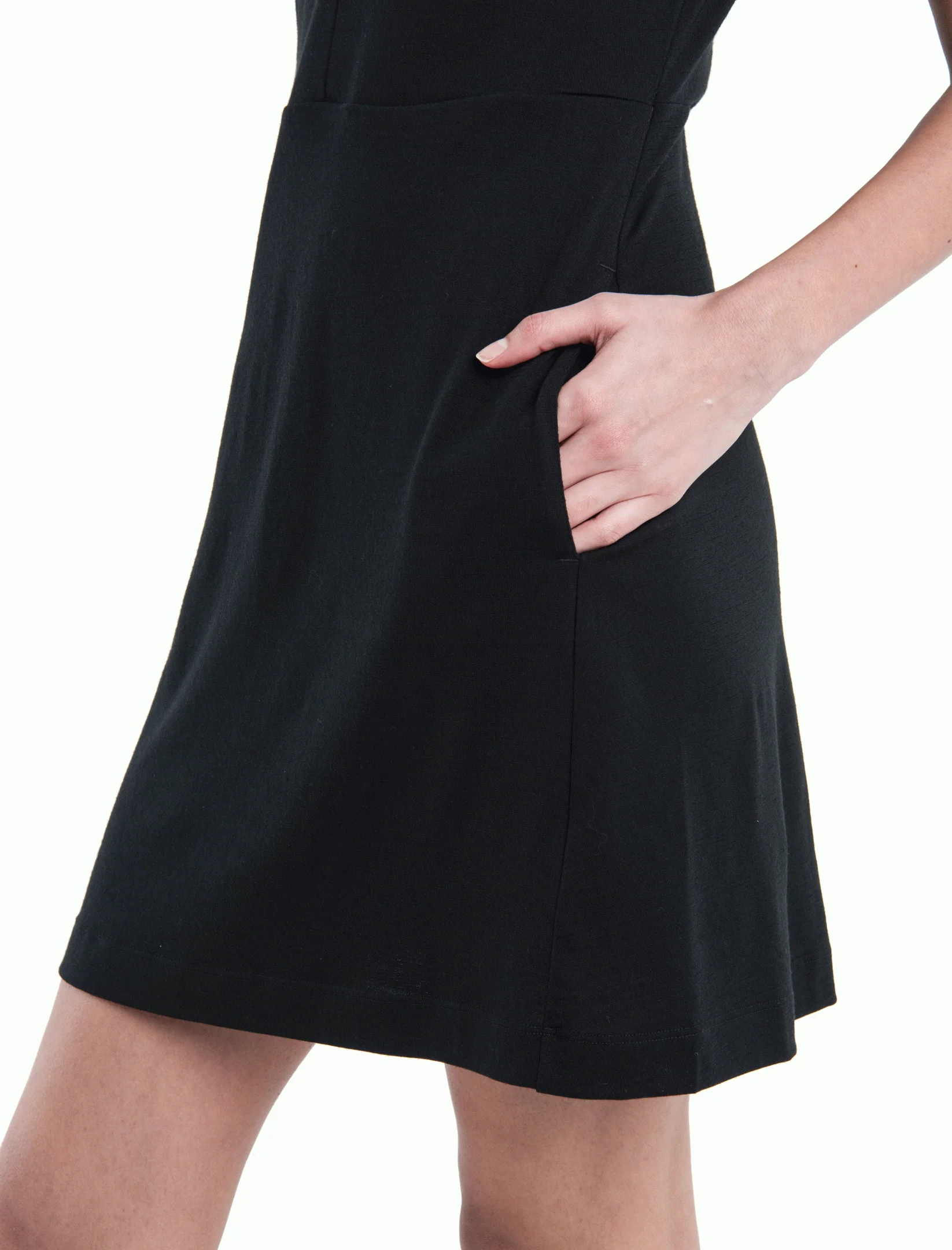 Women Merino 200 Granary Sleeveless V Neck Dress - Image 10