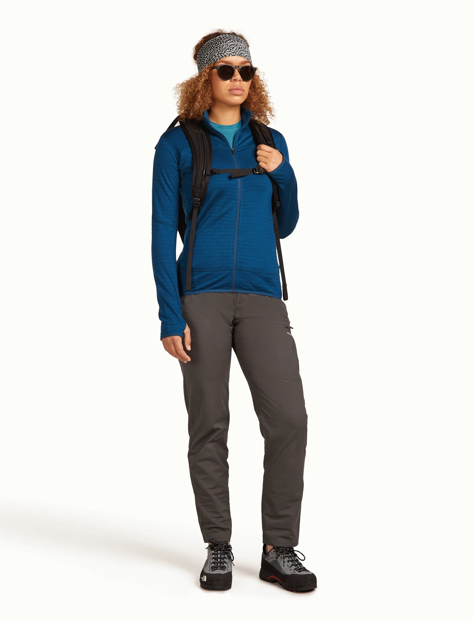 Women Merino Blend 300 RealFleece™ Descender LS Zip - Image 7