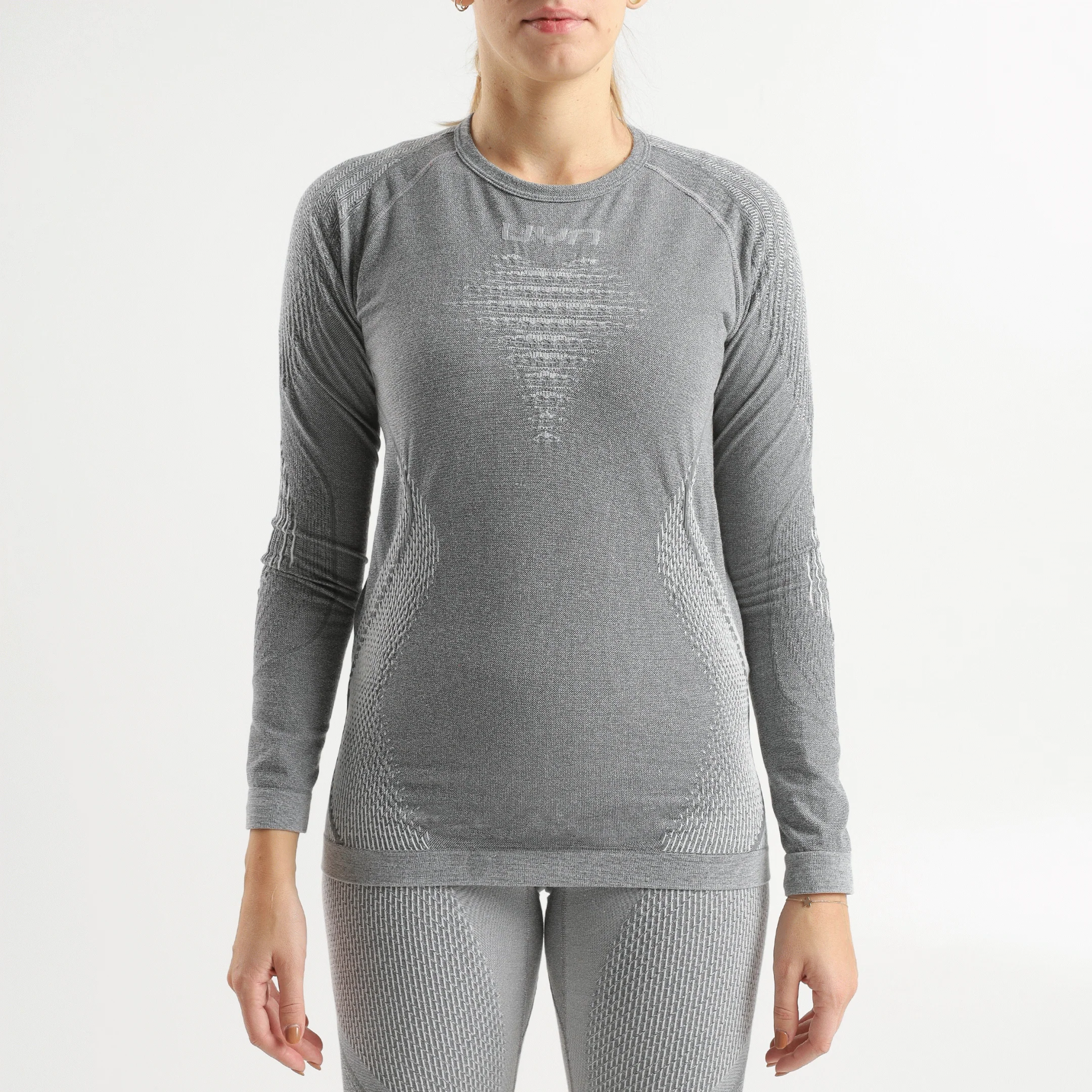 WOMAN EVOLUTYON BIOTECH MELANGE UW SHIRT LONG_SL