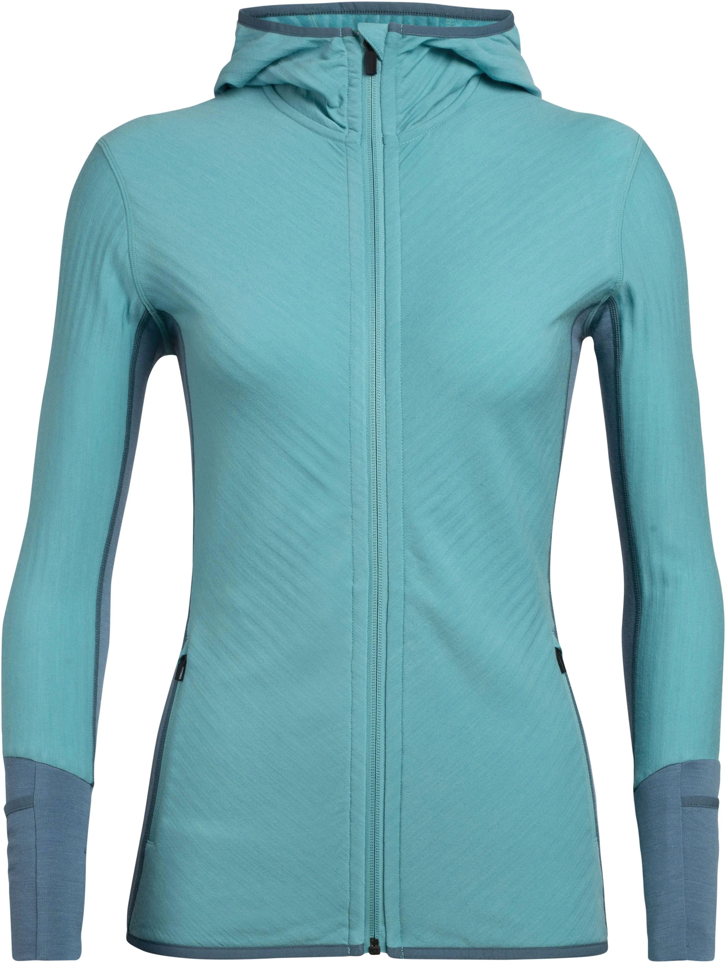 Women Descender LS Zip Hood