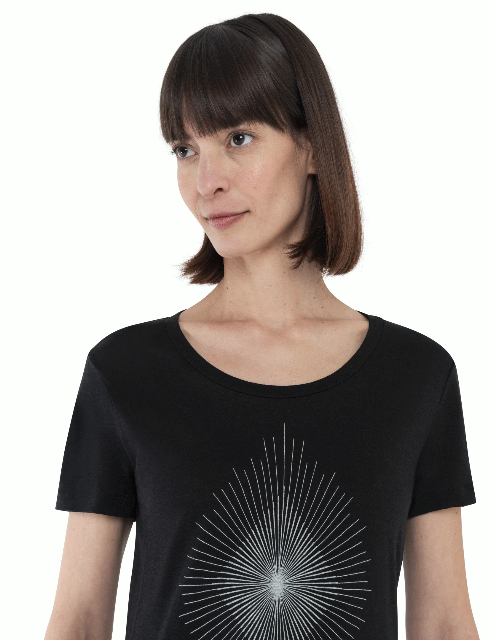 Women Merino 150 Tech Lite III SS Scoop Tee Light Forms