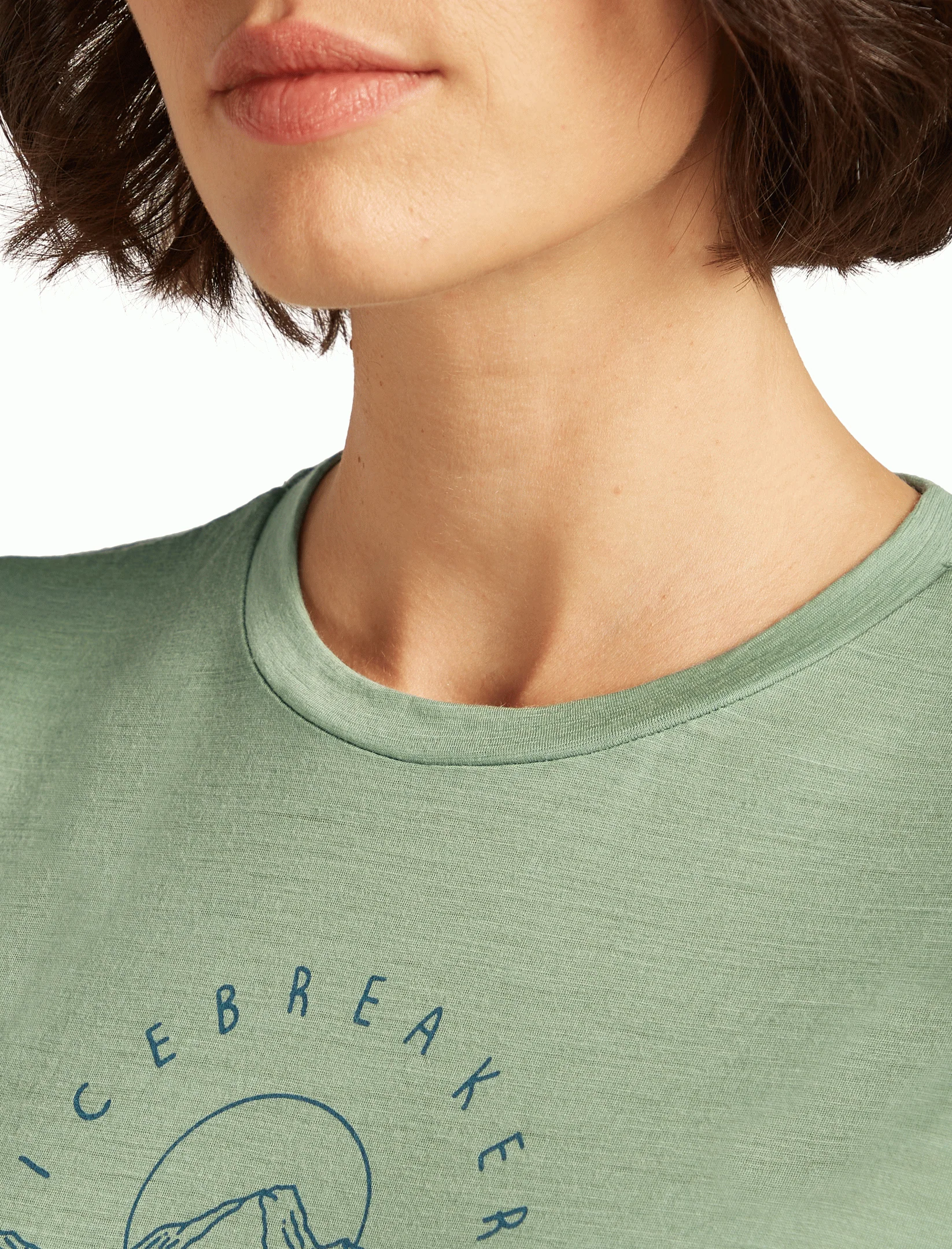W Mer 150 Tech Lite SS Tee Sunrise Sumit - Image 4