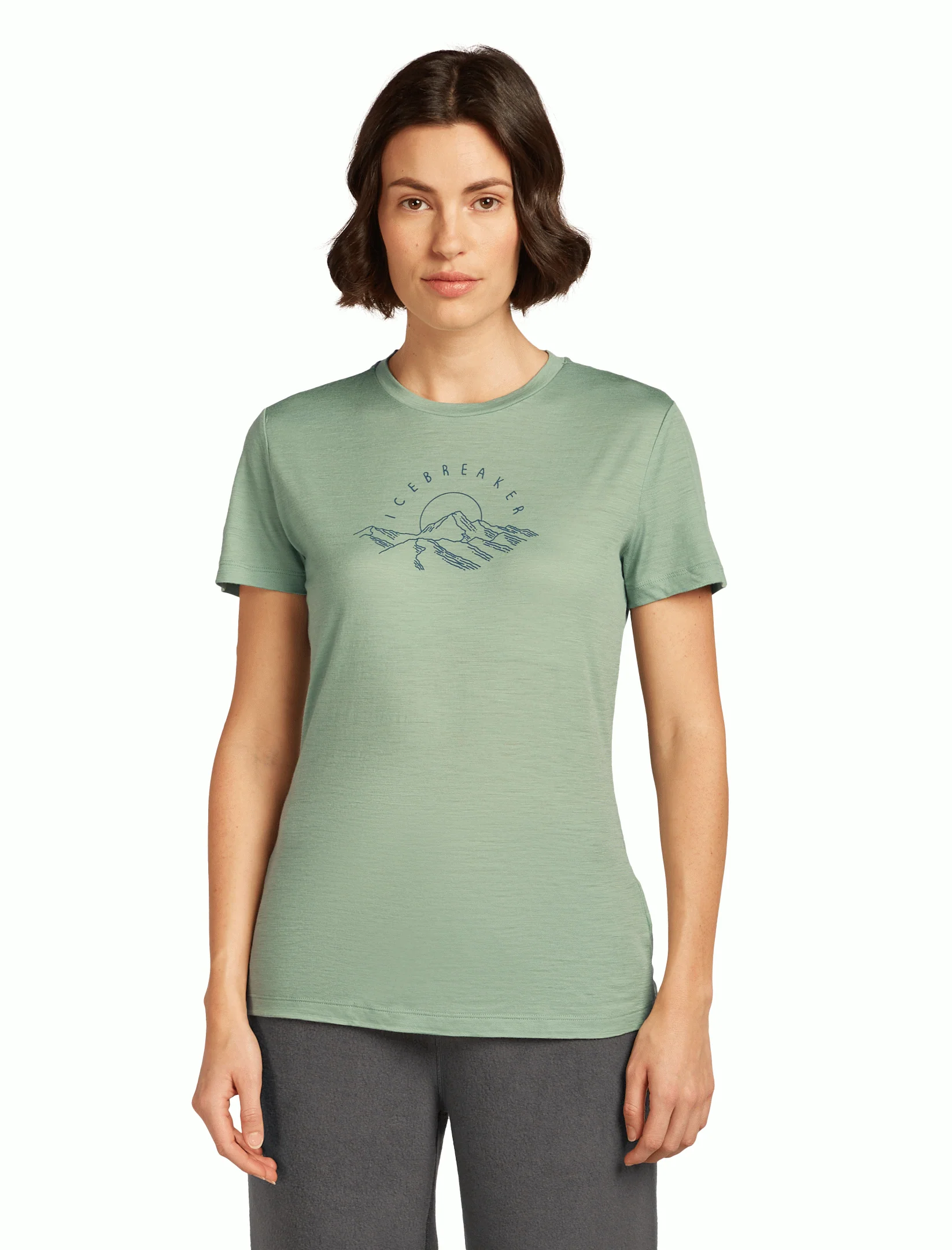 W Mer 150 Tech Lite SS Tee Sunrise Sumit - Image 9