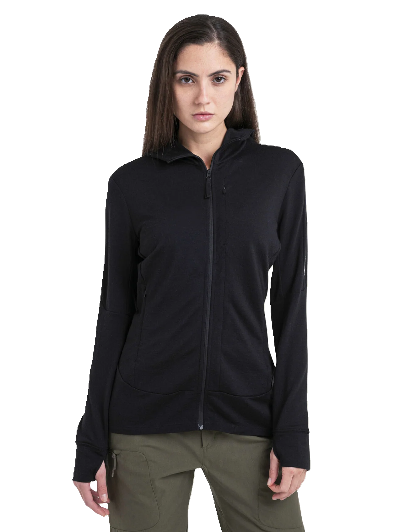 Women Merino 260 Quantum LS Zip Hoodie