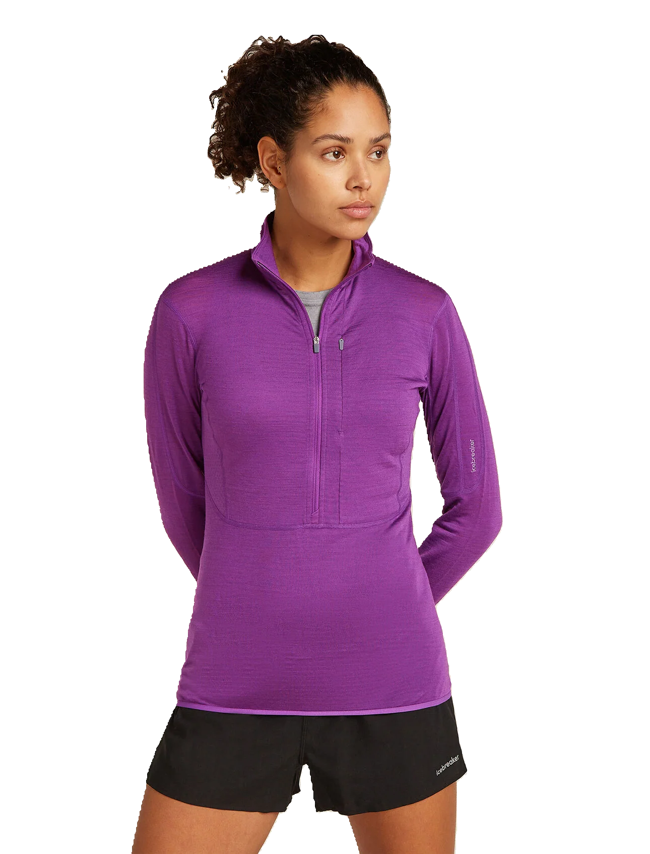 Women Merino Blend 200 RealFleece™ Descender LS Half Zip