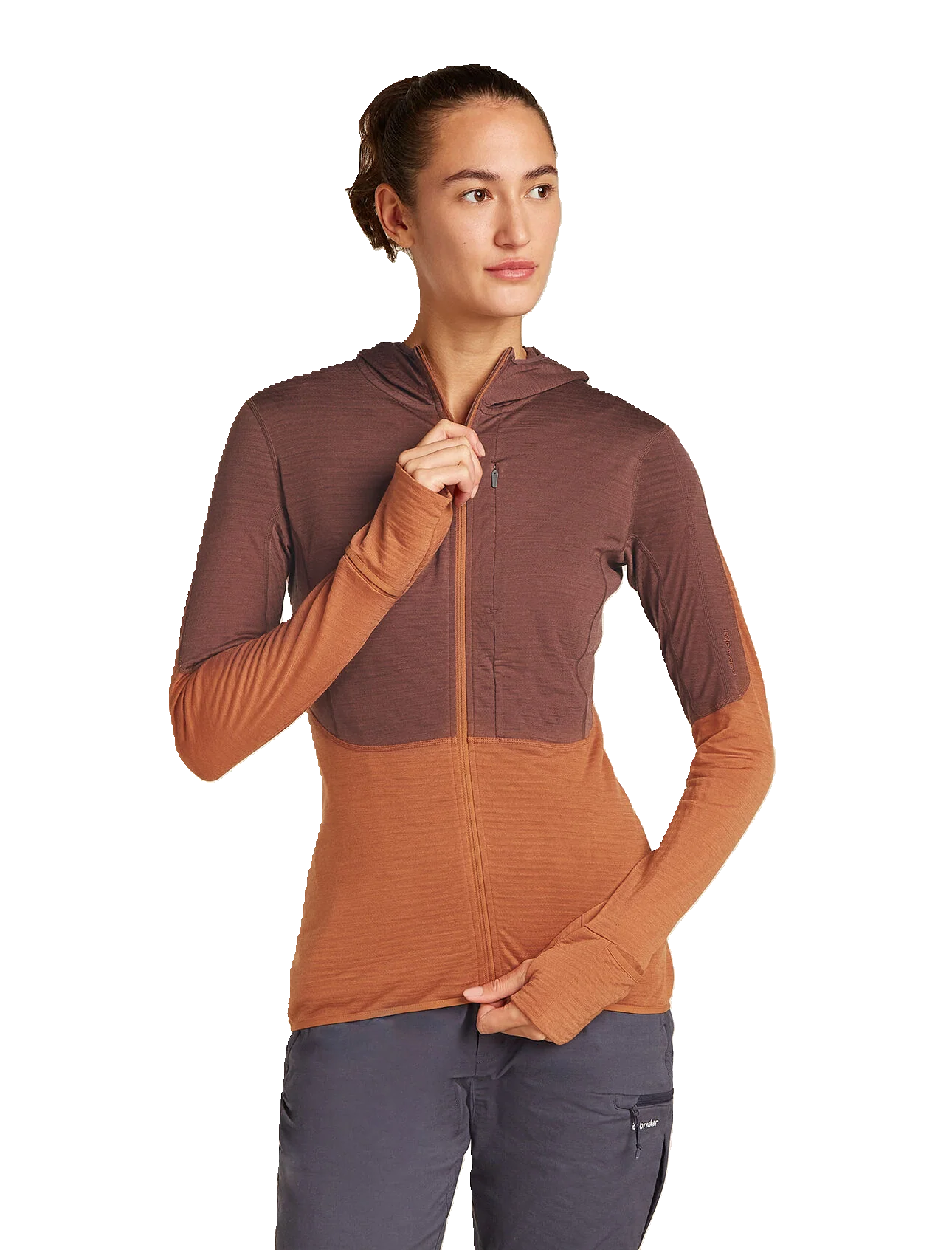 Women Merino Blend 200 RealFleece™ Descender LS Zip Hoodie
