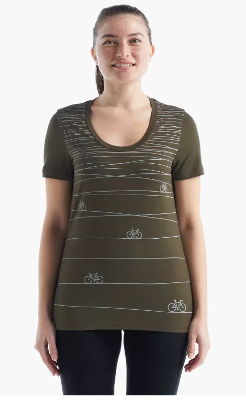 Women Tech Lite II SS Scoop Tee Hill Sprint - Image 3
