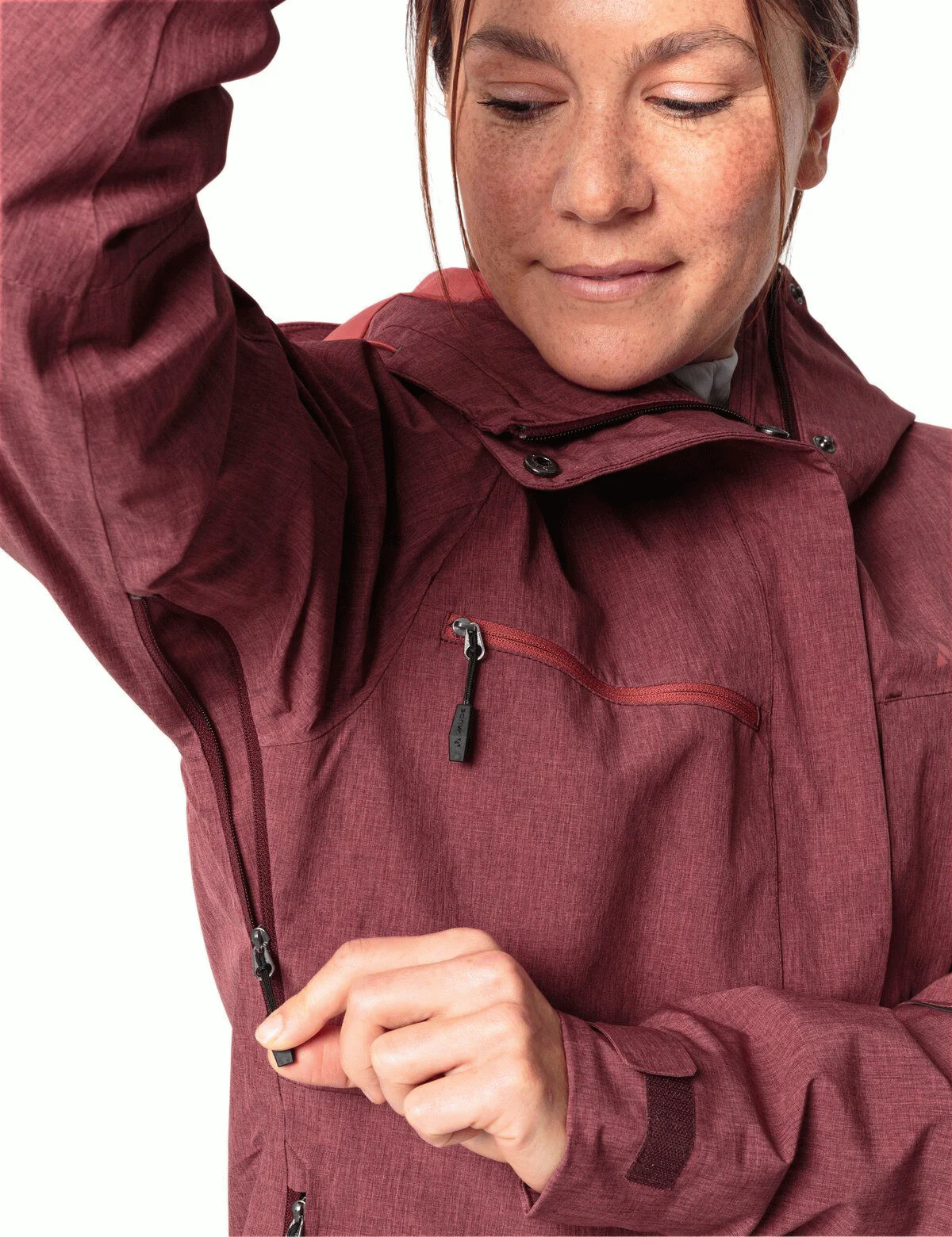 Women's Yaras Warm Rain Jacket - Image 4