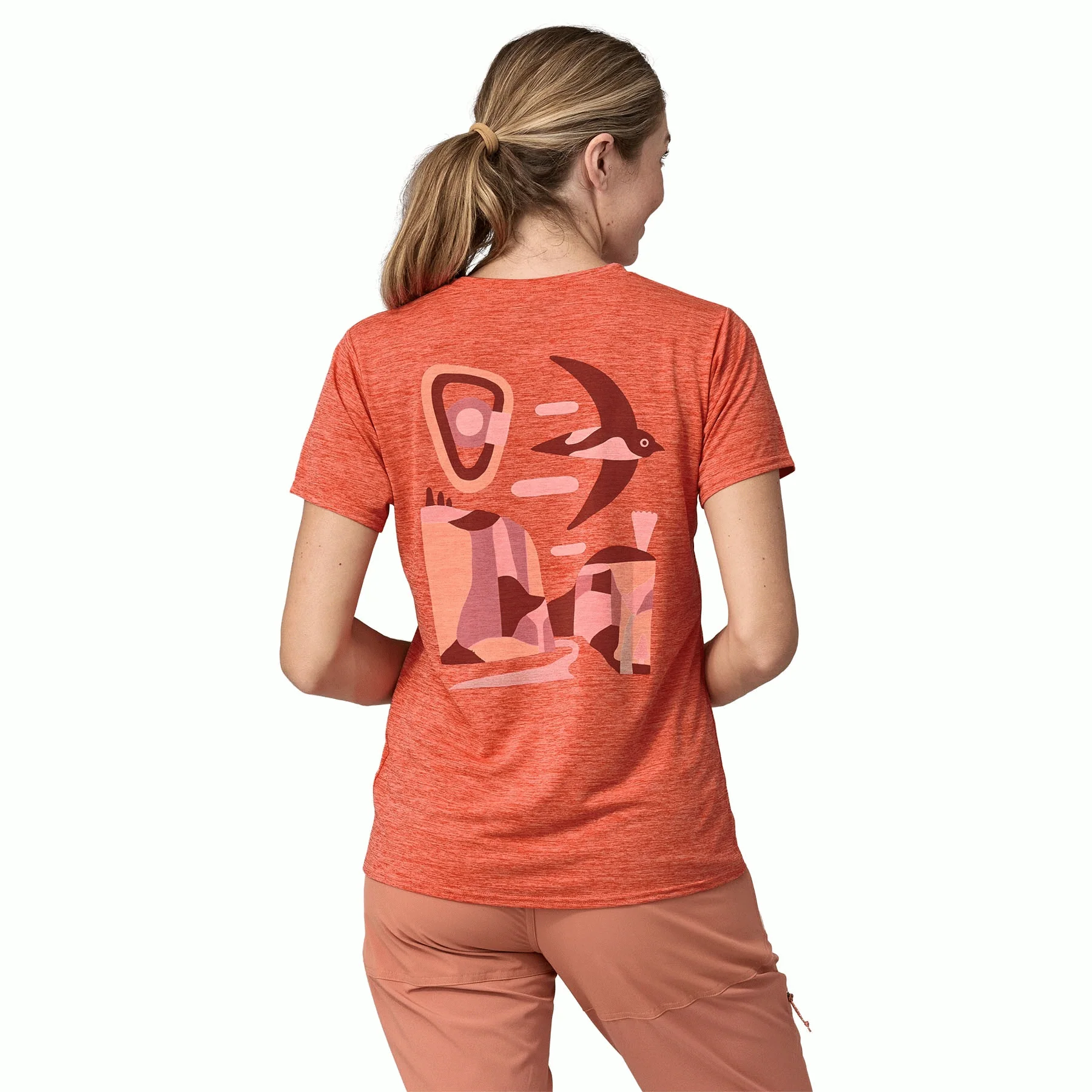 W's Capilene® Cool Daily Graphic Shirt - Lands - Image 2