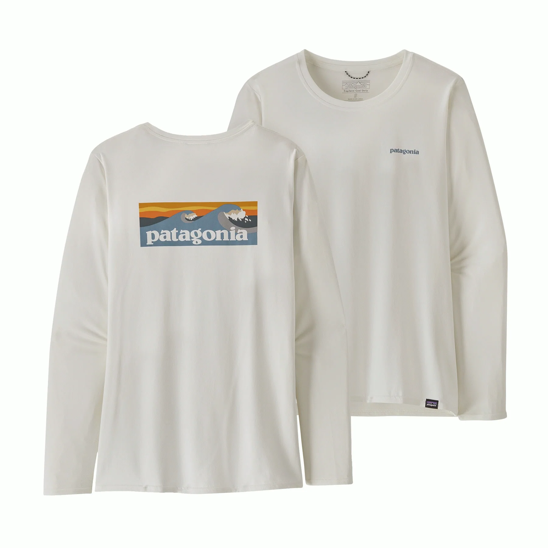 W's L/S Cap Cool Daily Graphic Shirt - Waters - Image 6