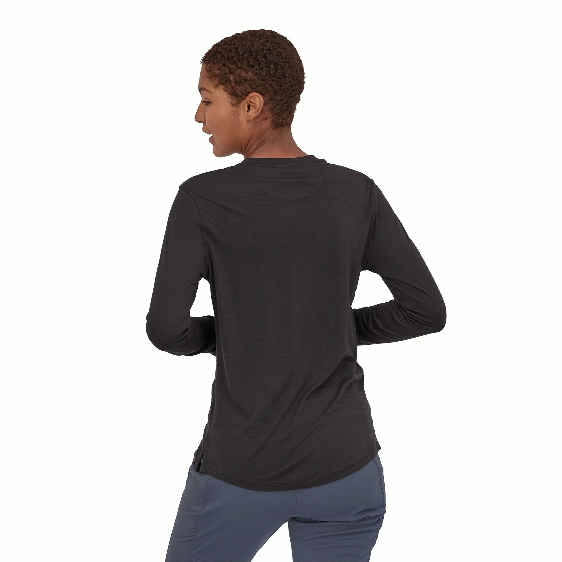 W's L/S Cap Cool Merino Blend Graphic Shirt - Image 3