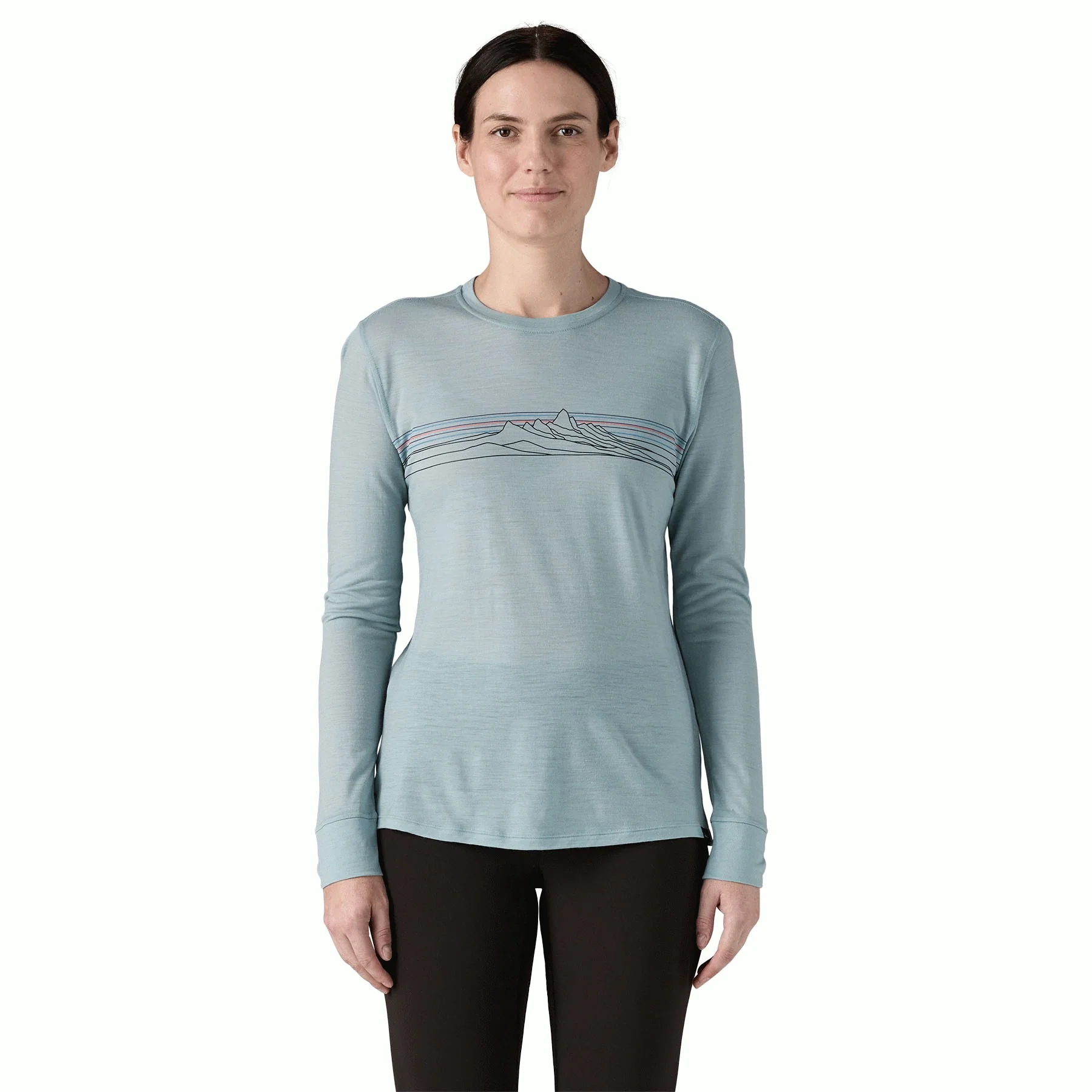 W's L/S Cap Cool Merino Blend Graphic Shirt - Image 8
