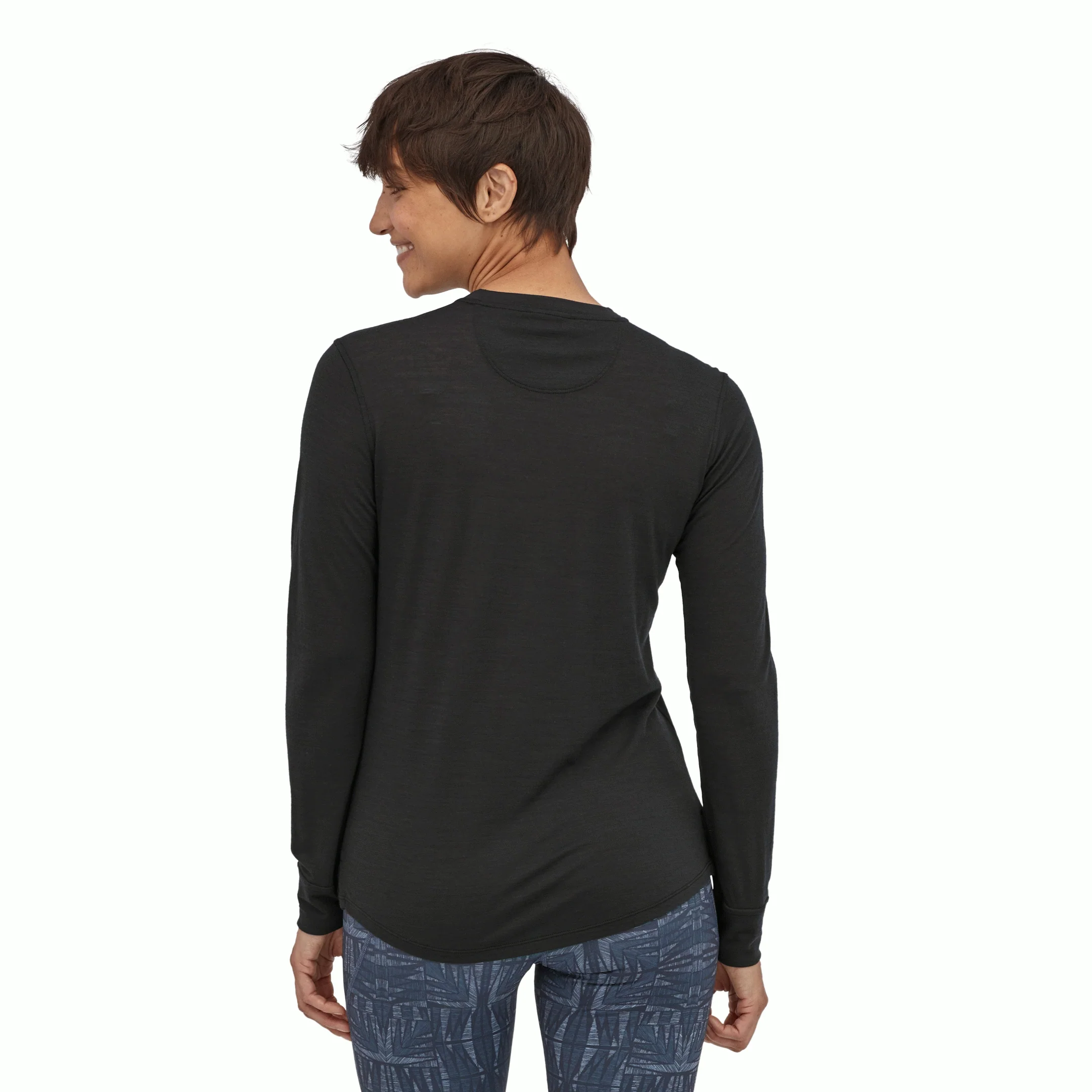 W's L/S Cap Cool Merino Blend Shirt - Image 3