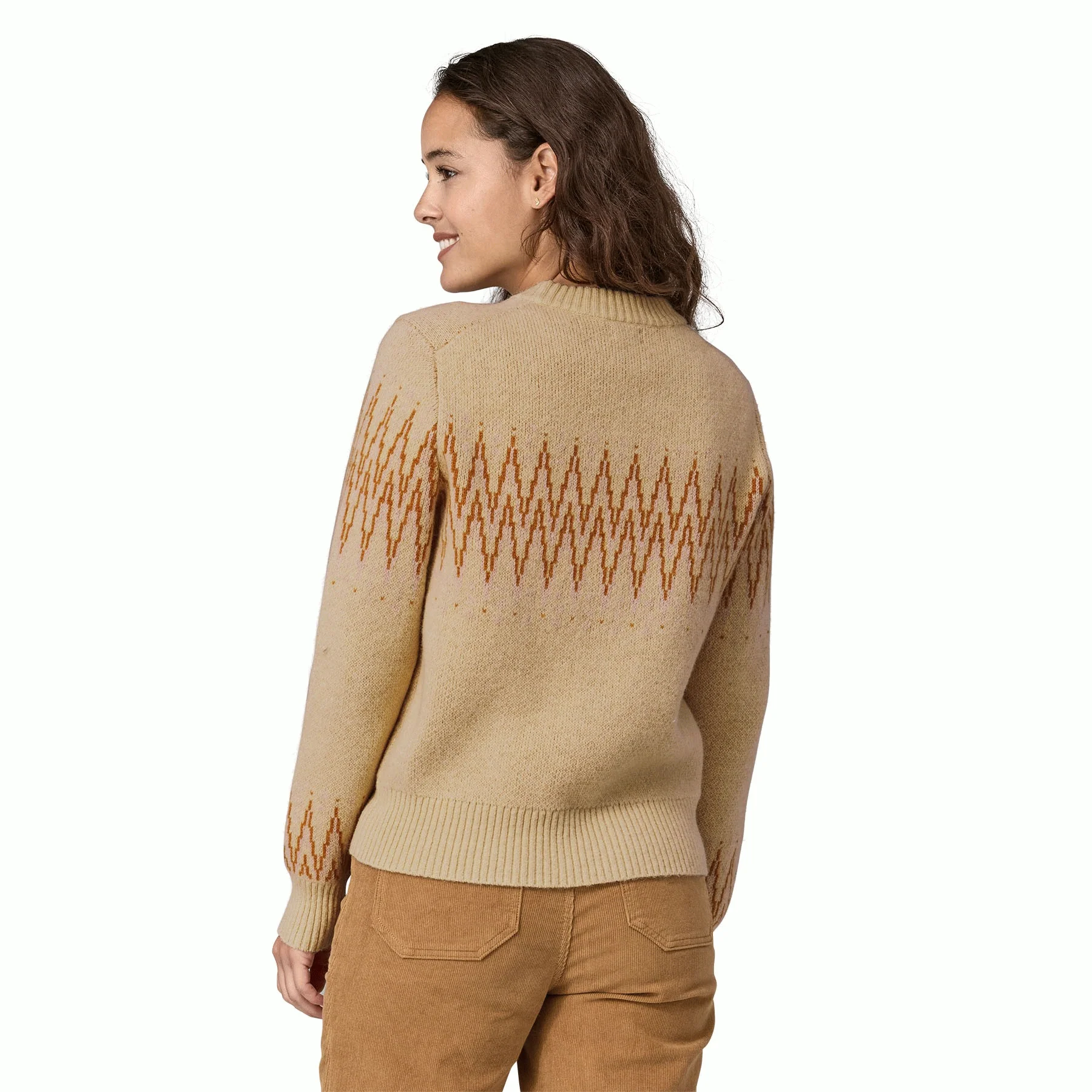 W's Recycled Wool-Blend Crewneck Sweater - Image 3