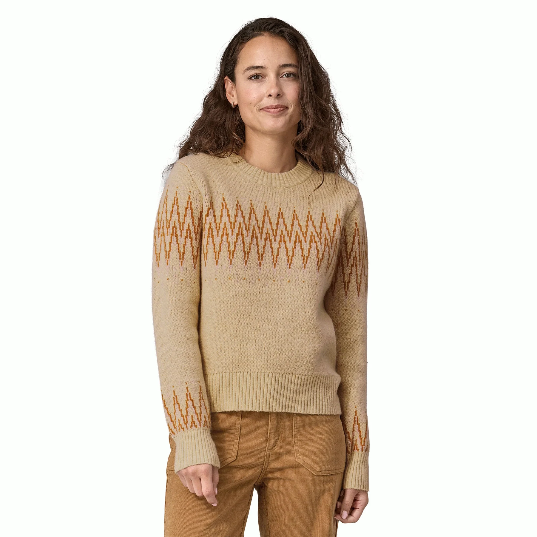 W's Recycled Wool-Blend Crewneck Sweater - Image 4
