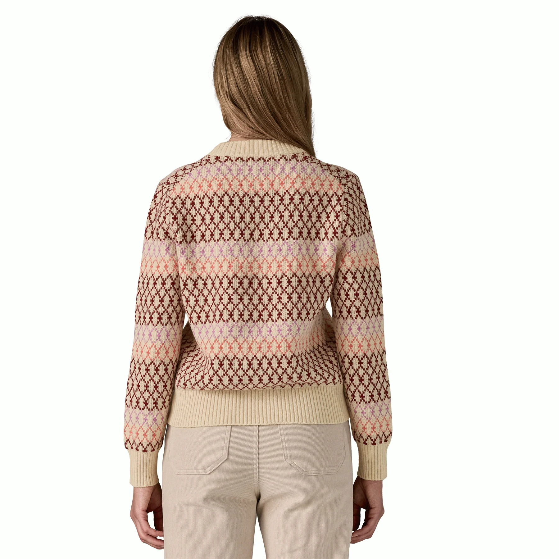 W's Recycled Wool-Blend Crewneck Sweater - Image 7